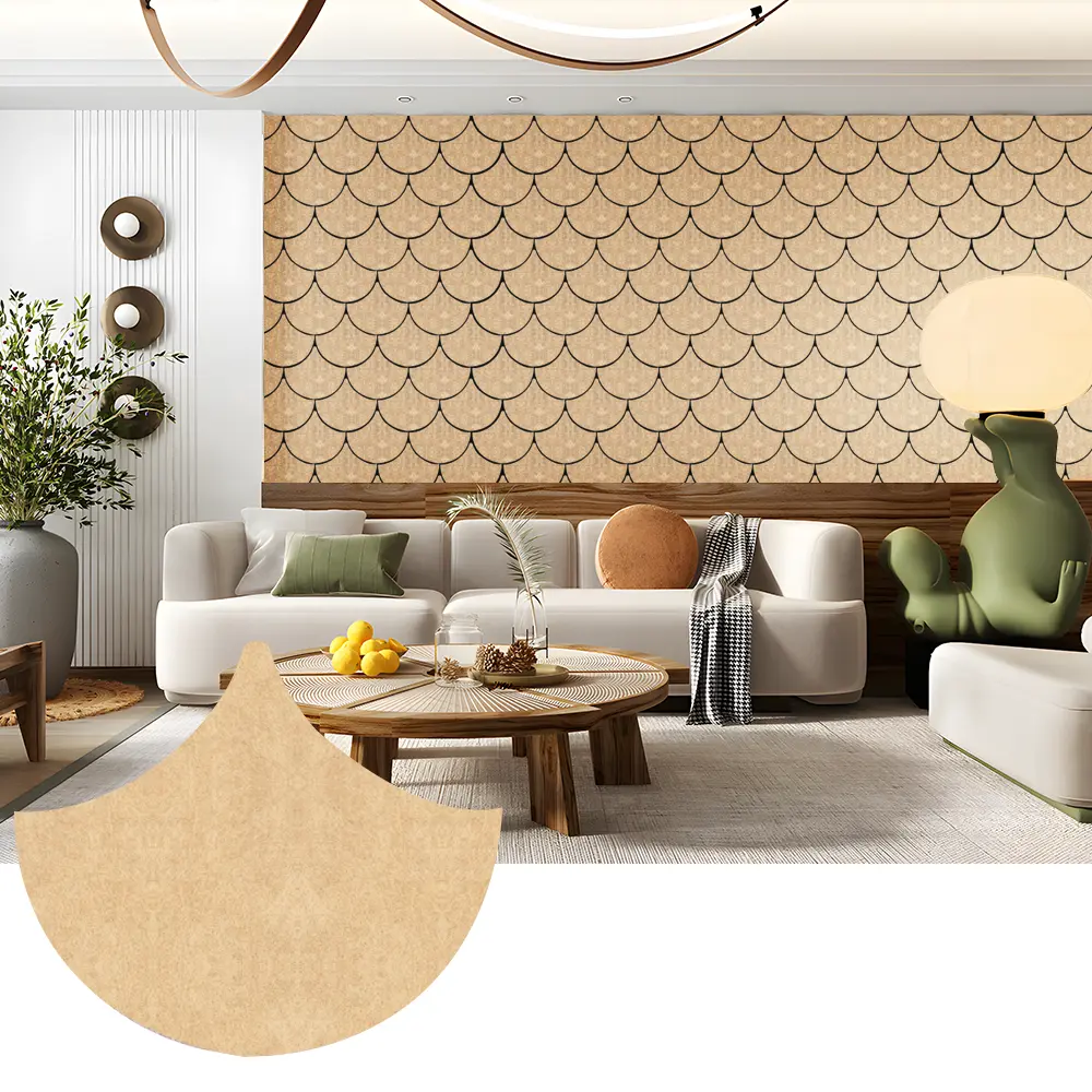 Decoratieve PET-akoestische panelen voor stijlvolle wandruimtes