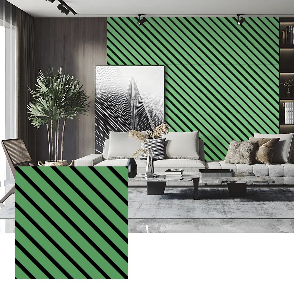 Geluidsabsorberende PET-viltpanelen voor binnenmuren